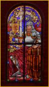 Modern Stained Glass Window